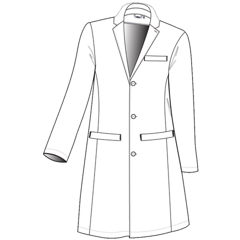 لابكوت تيلرد الرجالي~Men's Tailored Lab Coat