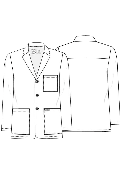 لابكوت كونسلتيشن القصير بروجكت لاب شيروكي ~ Consultation Short Lab Coat Project Lab Cherokee 