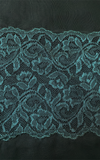 طرحة بوالياباني مع دانتيل~ Japanese Voile Lace Scarf 18 