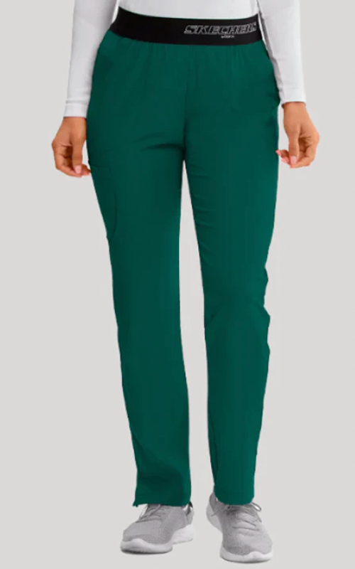 بنطلون سكرب سكتشرز بوسط مطّاطي~Elastic Waistband Scrub Pant 
